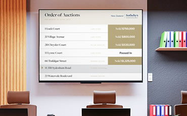 Order Of Sale Screen