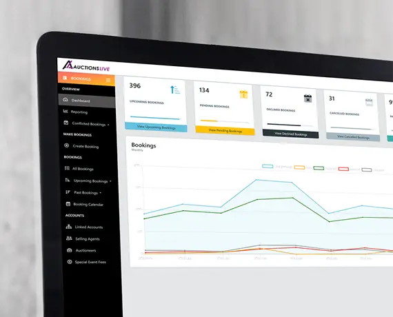 Auctioneers Booking Platform Features