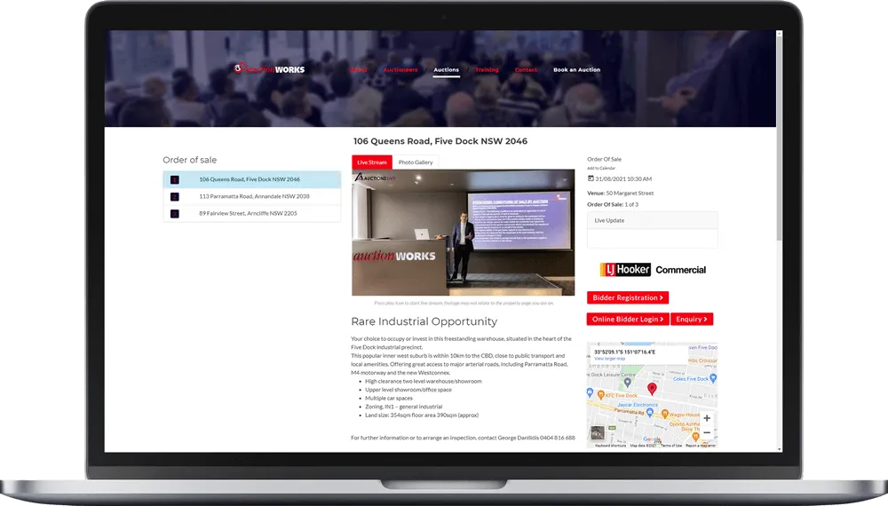 Interactive Website Display Widget