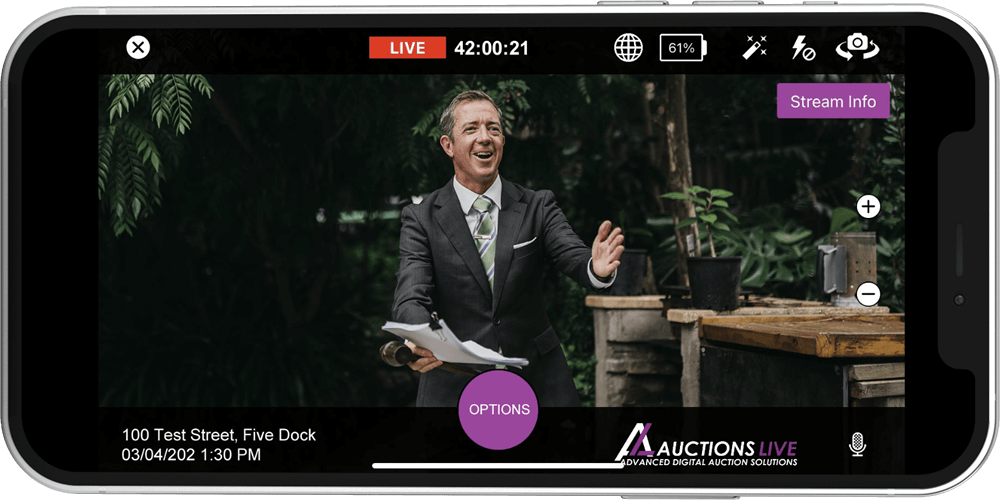 Onsite Live Stream Broadcaster