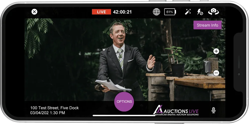 Onsite Live Stream Broadcaster