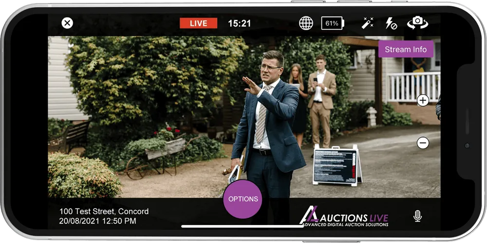 Auctions Live Stream Only