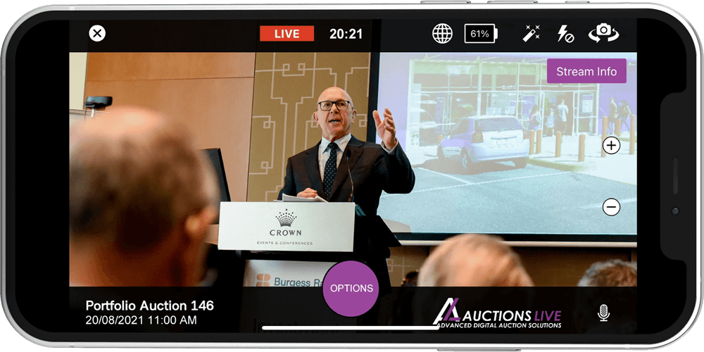 Auctions Live Broadcaster