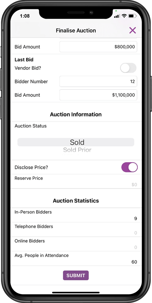 Auctions live Steam Only