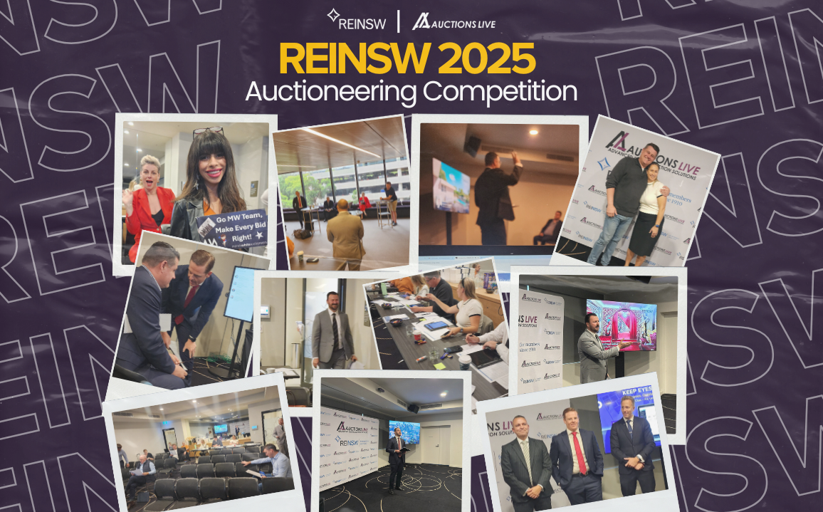 Exciting REINSW Auctioneering competition promises thrilling action