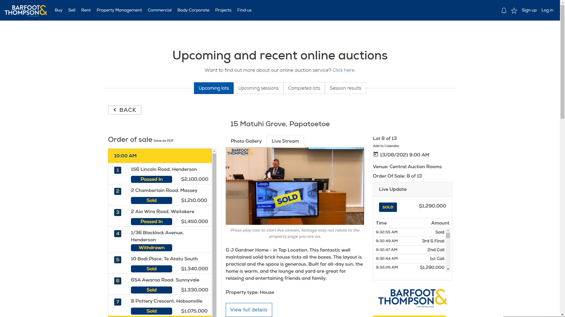 Barfoot & Thompson
