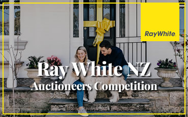 Competitive event showcasing Ray White auctioneers' skills in New Zeland